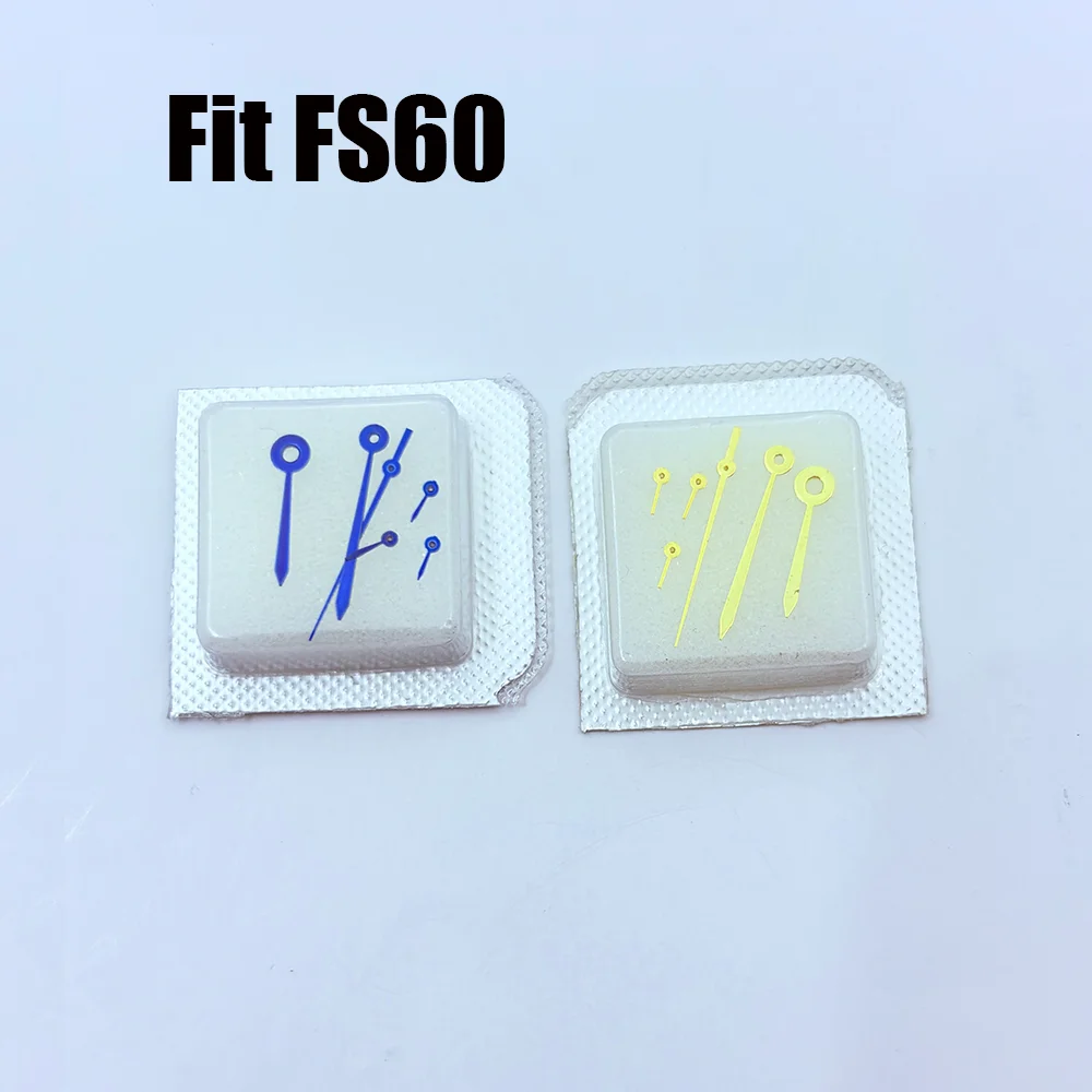 Watch Accessories Pointer Suitable for FS60 Movement Quartz Movement Men's Hands Hour Minute Second Hand Small Second Sixth Hand