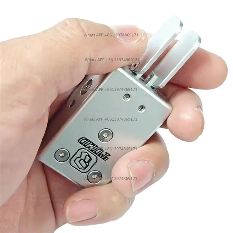 Protable CW Paddle CW Key Handheld Tapper Modern Morse Key Double Paddle Amateur Radio Key