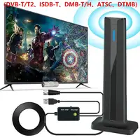 Nueva antena de TV Digital Hdtv de alta definición de larga distancia amplificador de señal de onda de tierra antena receptora de señal de TV interior y exterior