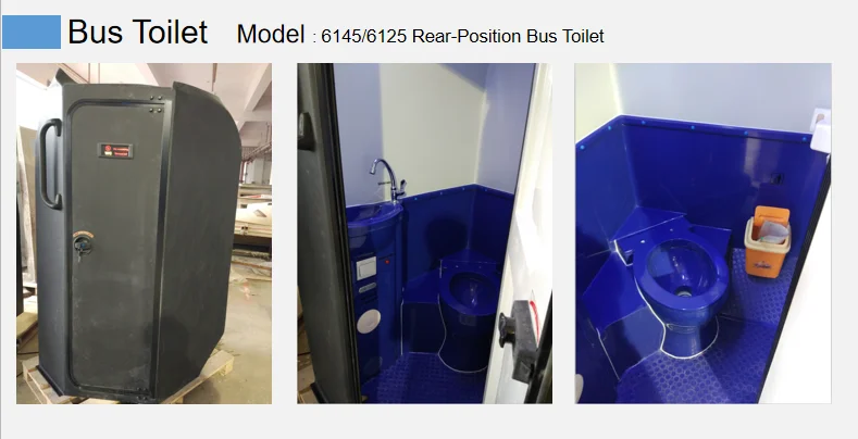 TLF Rear-Position Bus Toilet Coach Toilet Rtroom Fiberglass Washroom