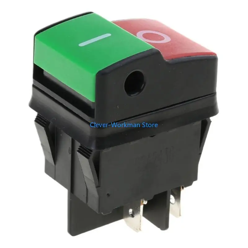 

24TD Versatile HY52 Button Durable PVC Button Switchs for 125/250V Electric Equipment