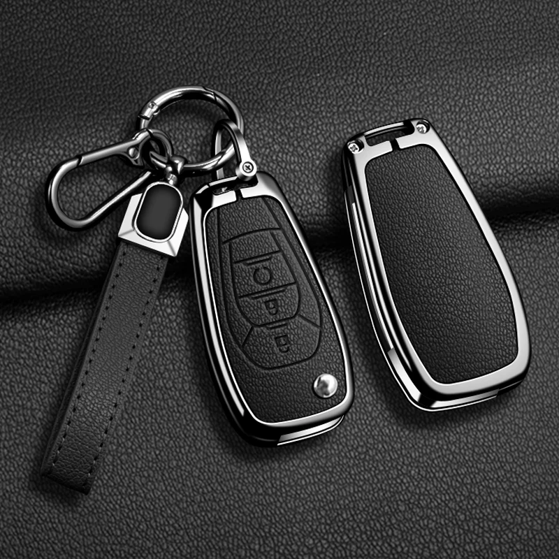 Suitable Zinc Alloy Car Key Case Cover Shell For Chevrolet Aveo Cruze 2014 2015 2016 2017 2018 2019 2020 Keychain Accessories view 3