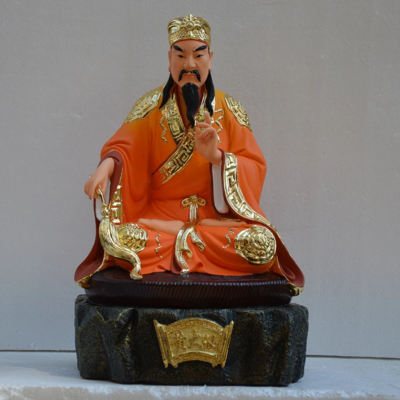 39cm large HOME SHOP Shrine efficacious Exorcise evil spirits GOOD LUCK Wong Tai Sin HAUNG DAXIAN FENG SHUI statue