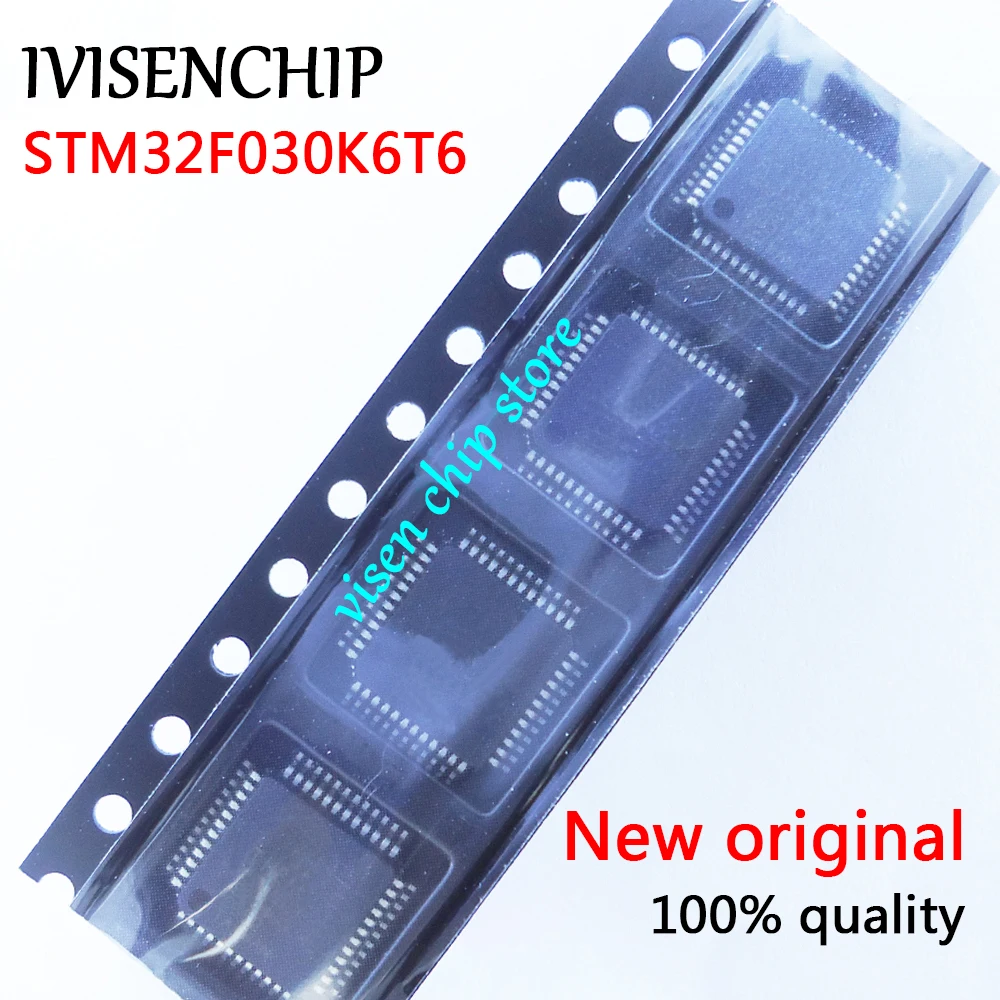 10pieces STM32F030K6T6 STM32F030 STM32F 030K6T6 QFP-32