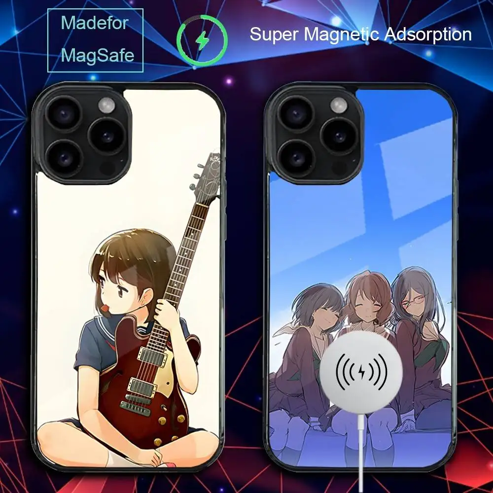 

Чехол для телефона H-Hibike Anime E-Euphonium для iPhone 17,16,15,14,13,12,11, Pro, Max, Plus, Mini, SE4, E с магнитной беспроводной зарядкой Magsafe