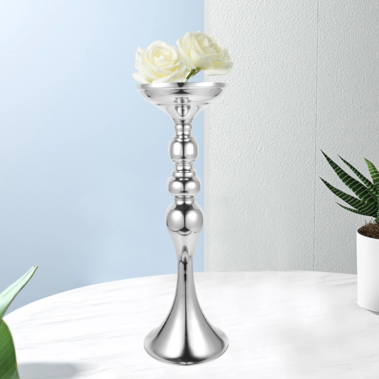 

Vase Wedding Centerpiece Vases Table Decor Body Silver Centerpieces for Decoration Bride