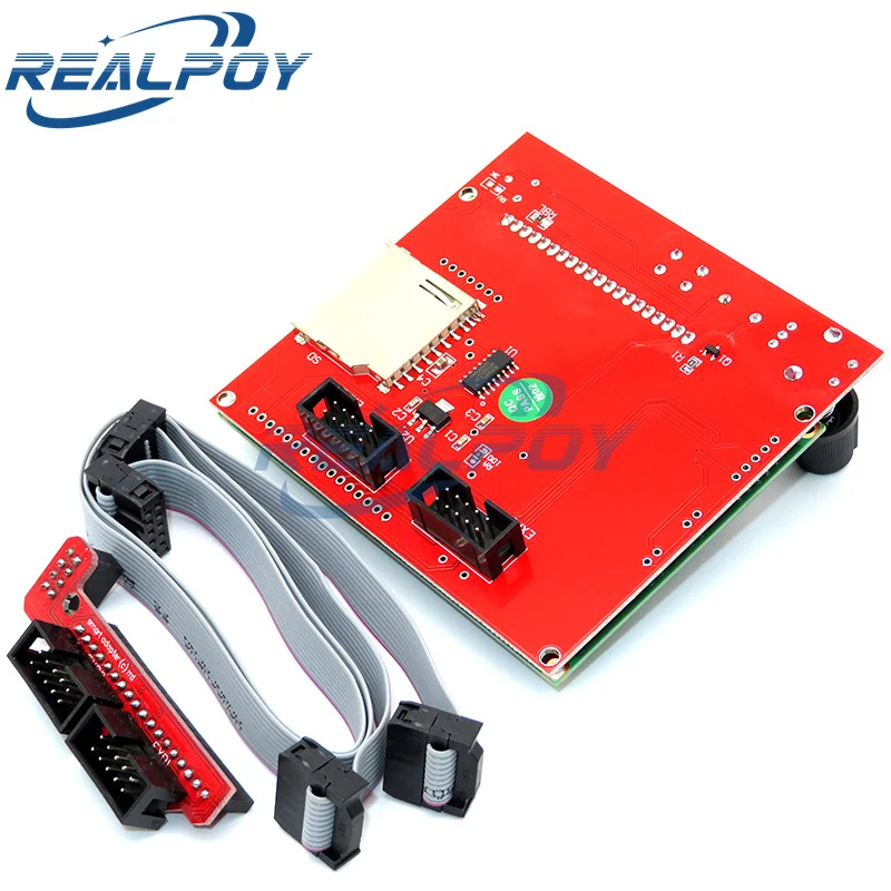 3D 2004 LCD 12864 Display stampante 3D Reprap Smart Adapter Controller Reprap Ramps 1.4 1.6 Mega2560 board 2004LCD Control image 5