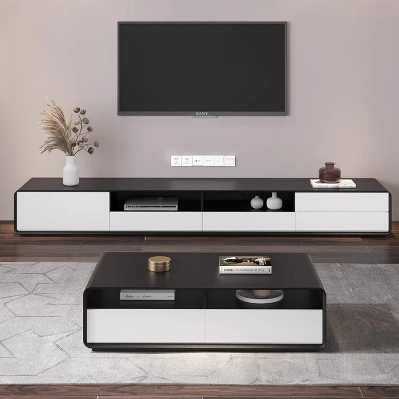 

Console Monitor Tv Stand Living Room Mount Filing Display Theater Tv Cabinet Retro Nordic Muebles Para Tv Bedroom Furniture