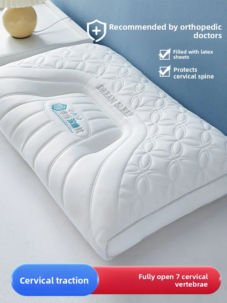 l Gummi-Latex-Kissenpaar, Heimgebrauch, Memory, Ne-Stützkissenkern für Studenten, Aid Sp, rechteckig, Universal-Ape