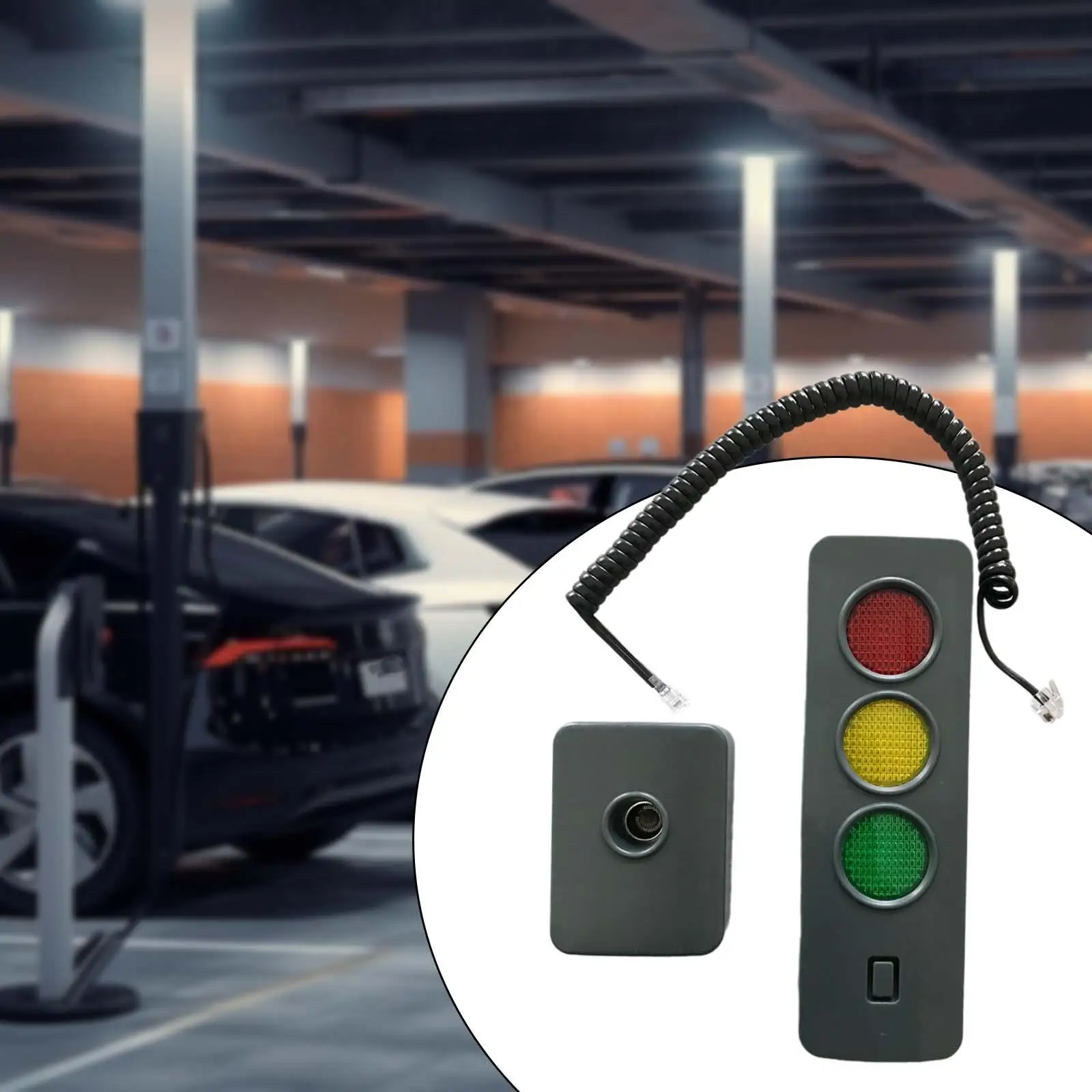 Sensor de Estacionamento de Garagem Anti Colisão Fácil Instalação Montado na Parede Indicador de Parada de Carro Park Assist Alarm Signal Stop Sign