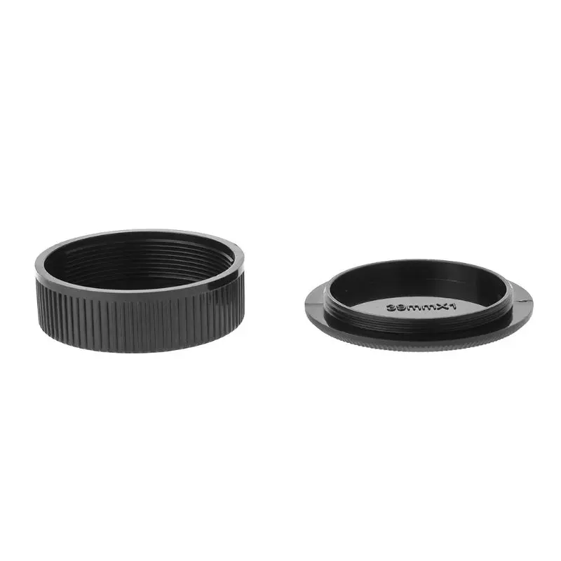 Tampa traseira da lente à prova poeira, capa protetora para 39mm para m39 l39, acessórios pretos substituição