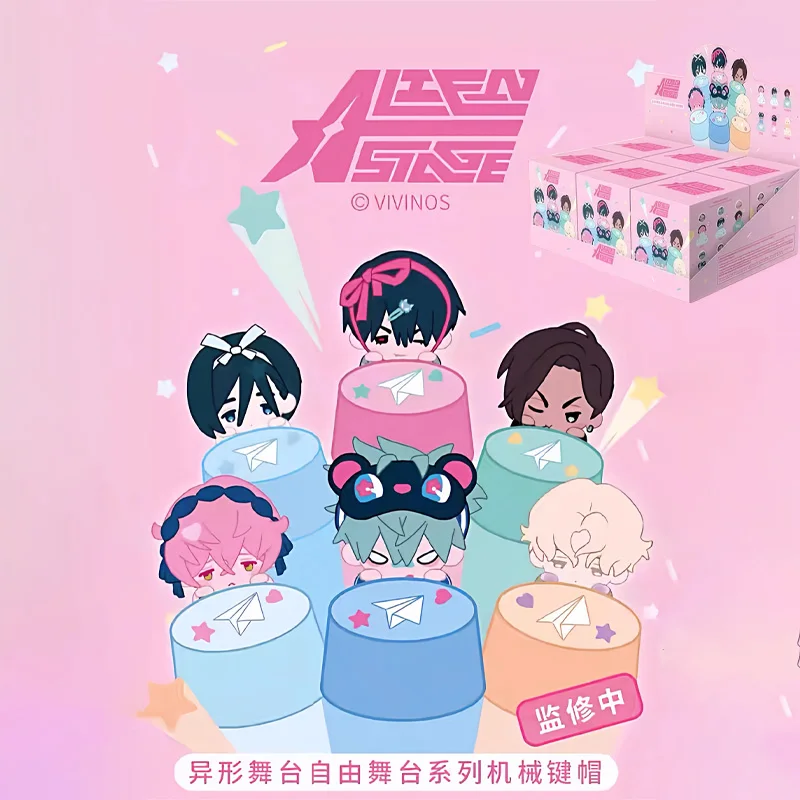 Neue echte Alien-Bühne, neues Produkt, kostenlose Bühnenserie, mechanische Tastenkappen, Überraschung, Blindbox, hochwertige Sammlung, Geschenk