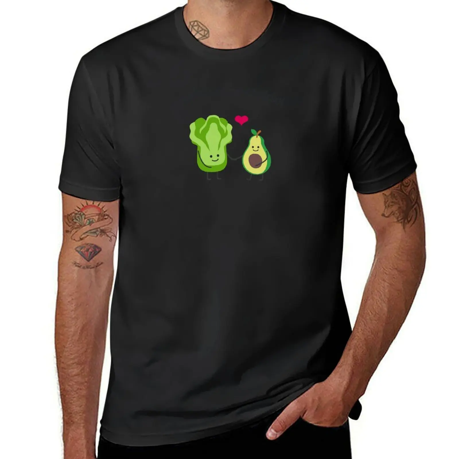 Avocado Lover - Lettuce Avocuddle T-Shirt animal prinfor boys tees aesthetic clothes Short sleeve tee men