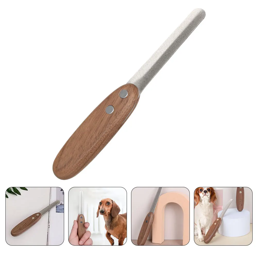 

Pet Nail File Stainless Steel Resistant Rust Proof Corrosion Resistant Non Slip Handle For Dog Cat Puppy Portable