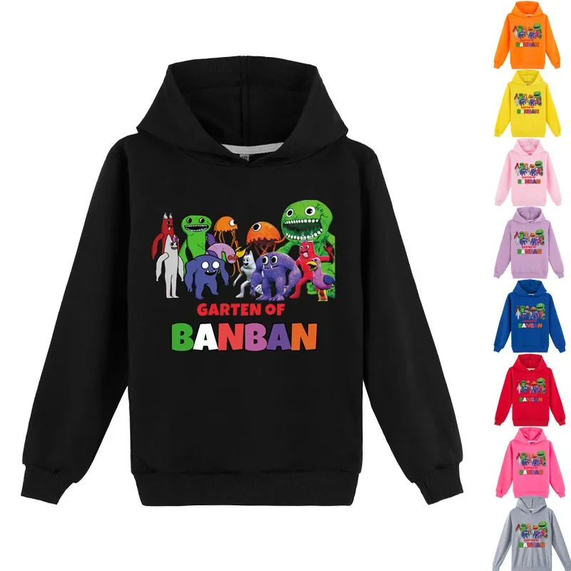 Garten of Banban 2023 Korean New Children's Clothing Garten of Banban Hoodie Sweatshirt Trend