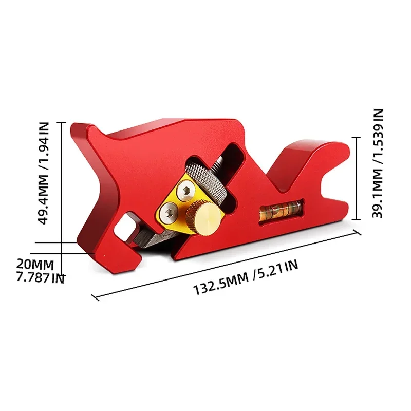 Woodworking Edge Corner Plane 45 Degree Bevel Manual Planer Chamfering and Trimming Tools