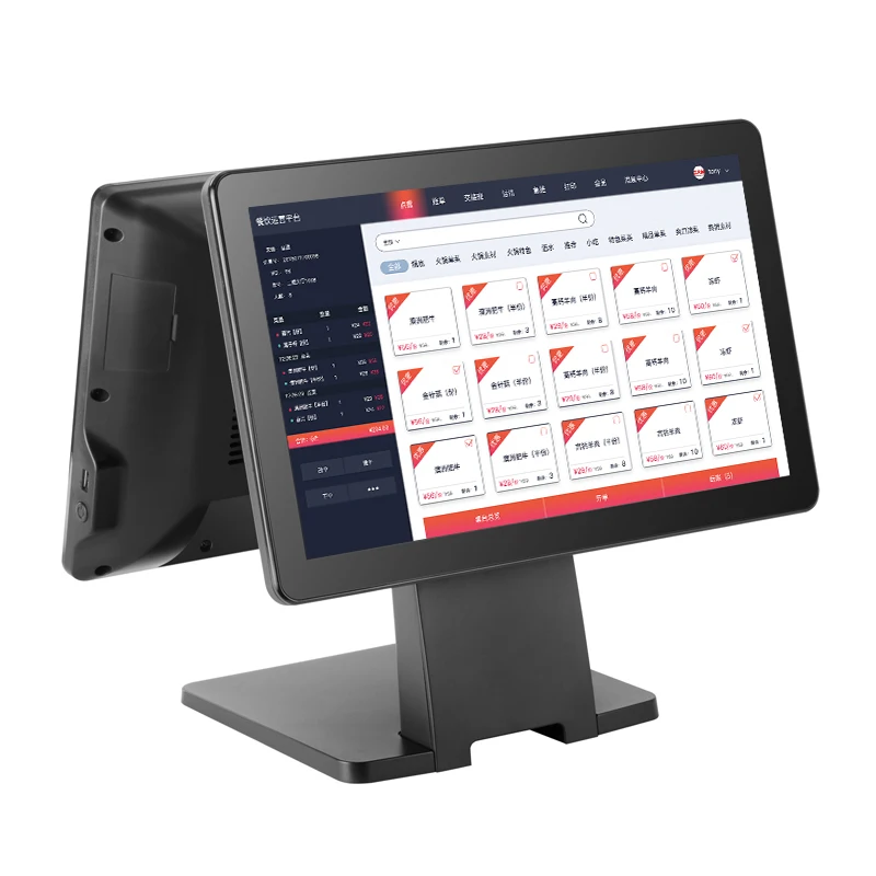 15.6 Inch POS Retail Software Management System Android/Win Support for Grocery Retail Stores Restaurants Supermarkets