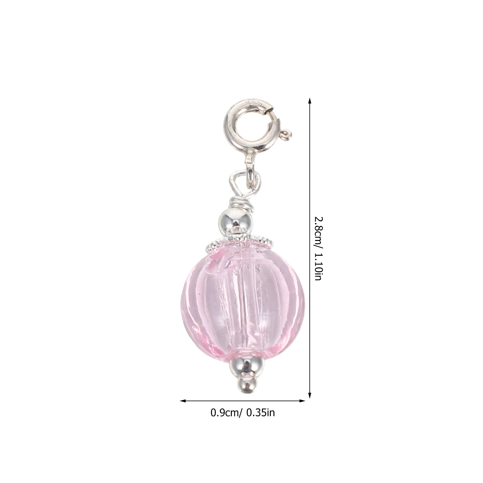 المحمولة 10 مللي قارورة زجاجية قلادة حامل الزيت العطري المفاتيح الروائح الناشر قلادة شفافة متمنيا زجاجة #4