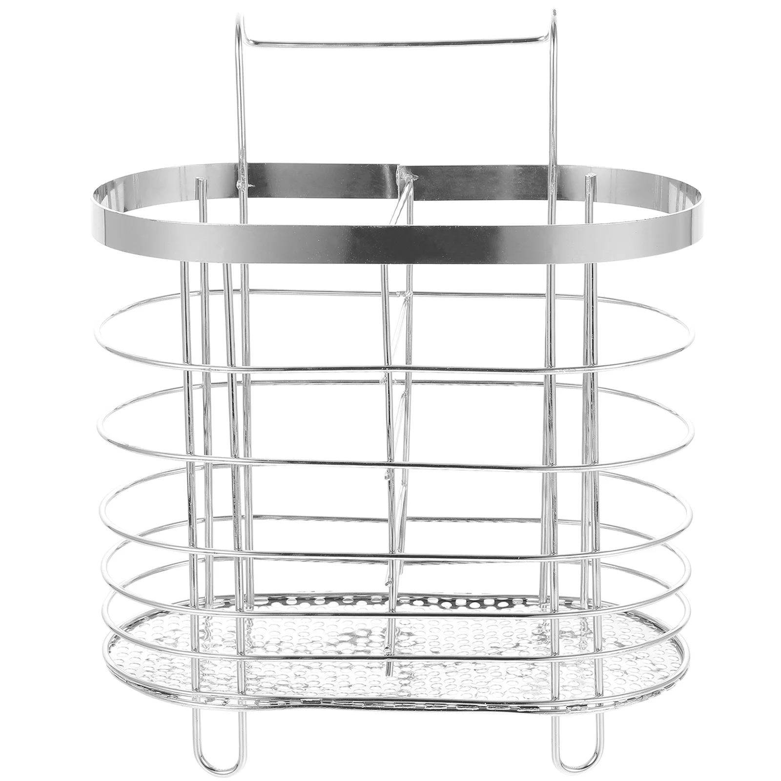 

Chopsticks Drying Rack with Multiple Holes Bottom Drainage Cutlery Container for Home Kitchen Utensil Storage Organizer