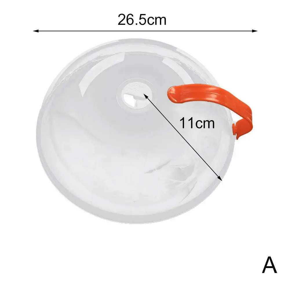 NEW Microwave Oil-proof Cover High Temperature Resistant Heating Cover Food Warming Cover with Steam Vent Fresh-keeping Cover image 5