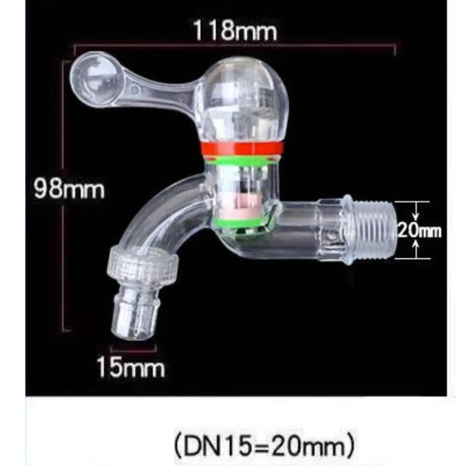 Dispensador de agua para grifo, Cintas resistentes a caídas para jardín, grifo frío y caliente