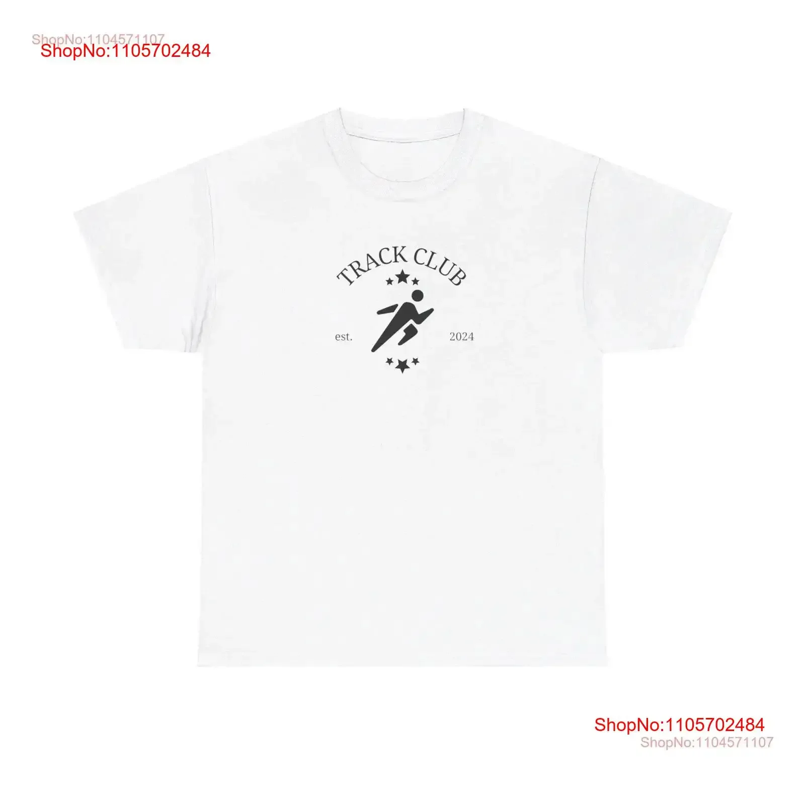 Track Club T Shirt Runner Lover Mom Meet Apparel and Field Season Marathon vintage Washed Stretched Top For Everyday Wear