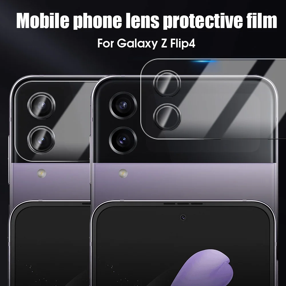 Full Cover Back Camera Lens Tempered Glass For Samsung Galaxy Z Flip 4 5G Rear Len Screen Protector For Galaxy Z Flip4