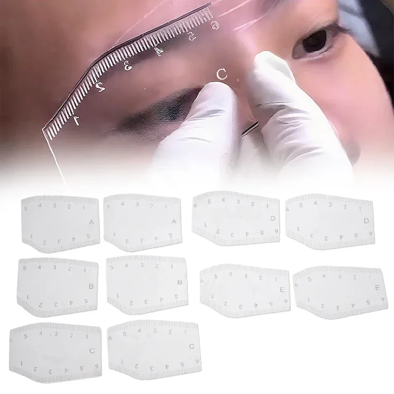 Augenbrauen Tattoo Make-Up Werkzeuge Für Anfänger Schnelle Augenbraue Design Augenbraue Hilfs Lineal Positionierung Lineal Tattoo Zubehör