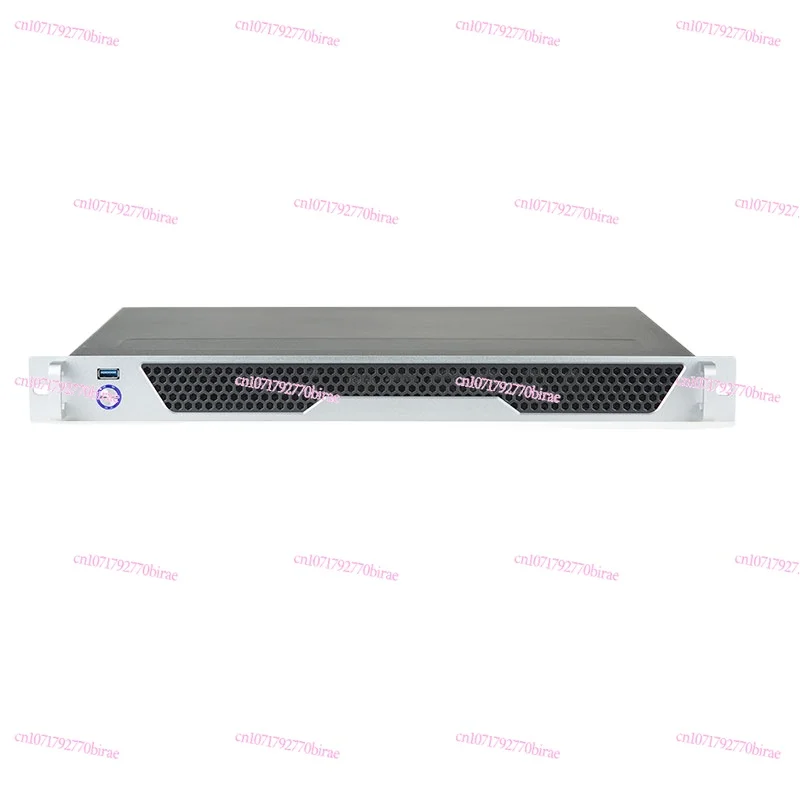 

1U Chassis 400MM Aluminum Alloy Panel 3.0USB Interface CD Switch Firewall Soft Routing Server Industrial Control