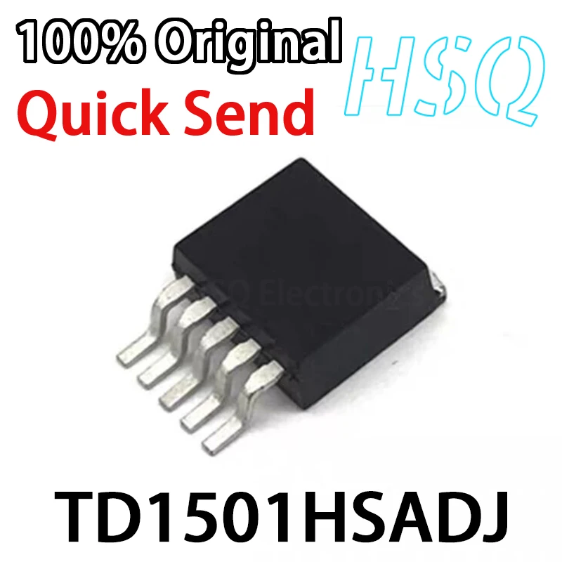 1PCS TD1501HSADJ  TD1501 TO263-5 Adjustable Voltage Regulator Chip DC/DC Converter