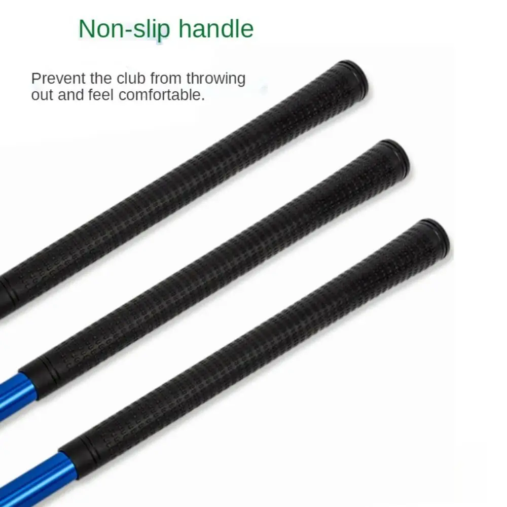 

Telescopic Telescopic Golf Putter Non-slip Double-Sided Golf Junior Putter Wear Resistant TPR Material Grip Adult/Child