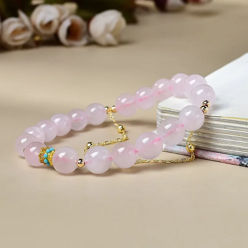 

Natural Powder Crystal Bracelet Women's Fashion Lucky Bracelet Original Design