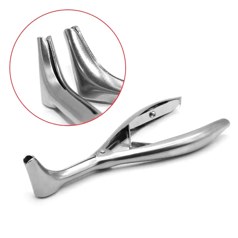 New Nose Mirror Ear Canal Dilator Stainless Steel Speculum Nostril Nose Pliers Nasal Dilator Professional Tools