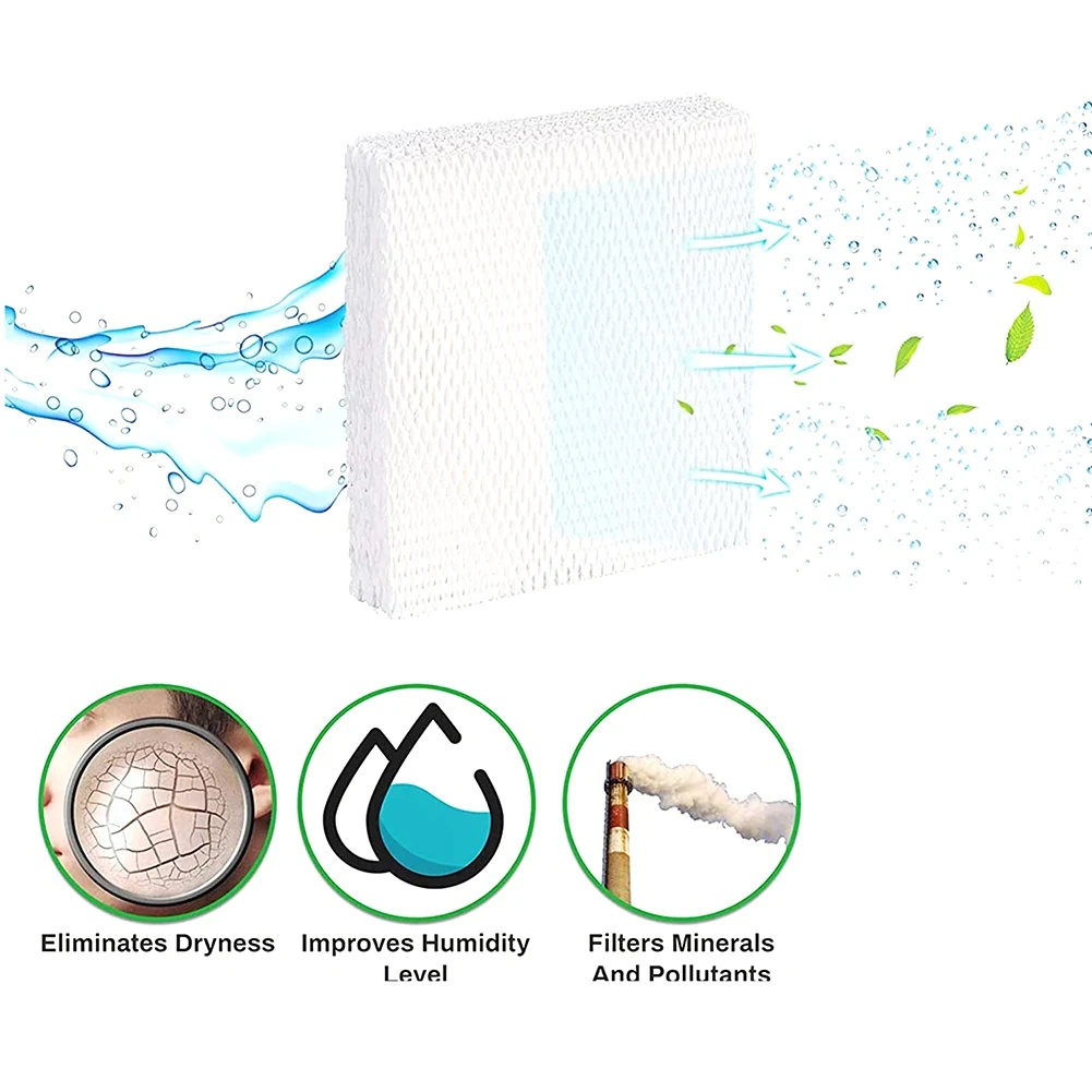 Filtros de repuesto compatibles con accesorios de humidificador evaporativo Vornado MD1-0034 modelo Evap40, Evap2, EV100, EV200