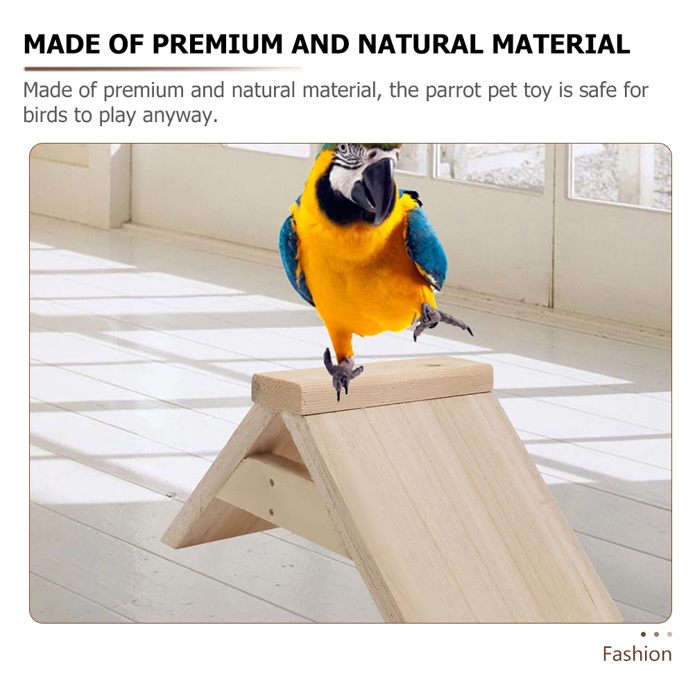 

5Pcs Wooden Bird Perch Stand Natural Bird Playground Pigeon Roosting Accessories Parrot Training Racks Bird Cage Supplies