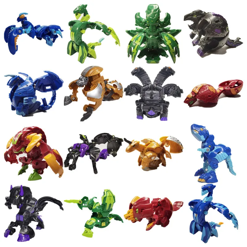 TOMY BAKUGANES Toupie Metal Fusion Met Monster Ball, Dinosaur Gyro Deformation Animal Figure Gift, juguetes para niños