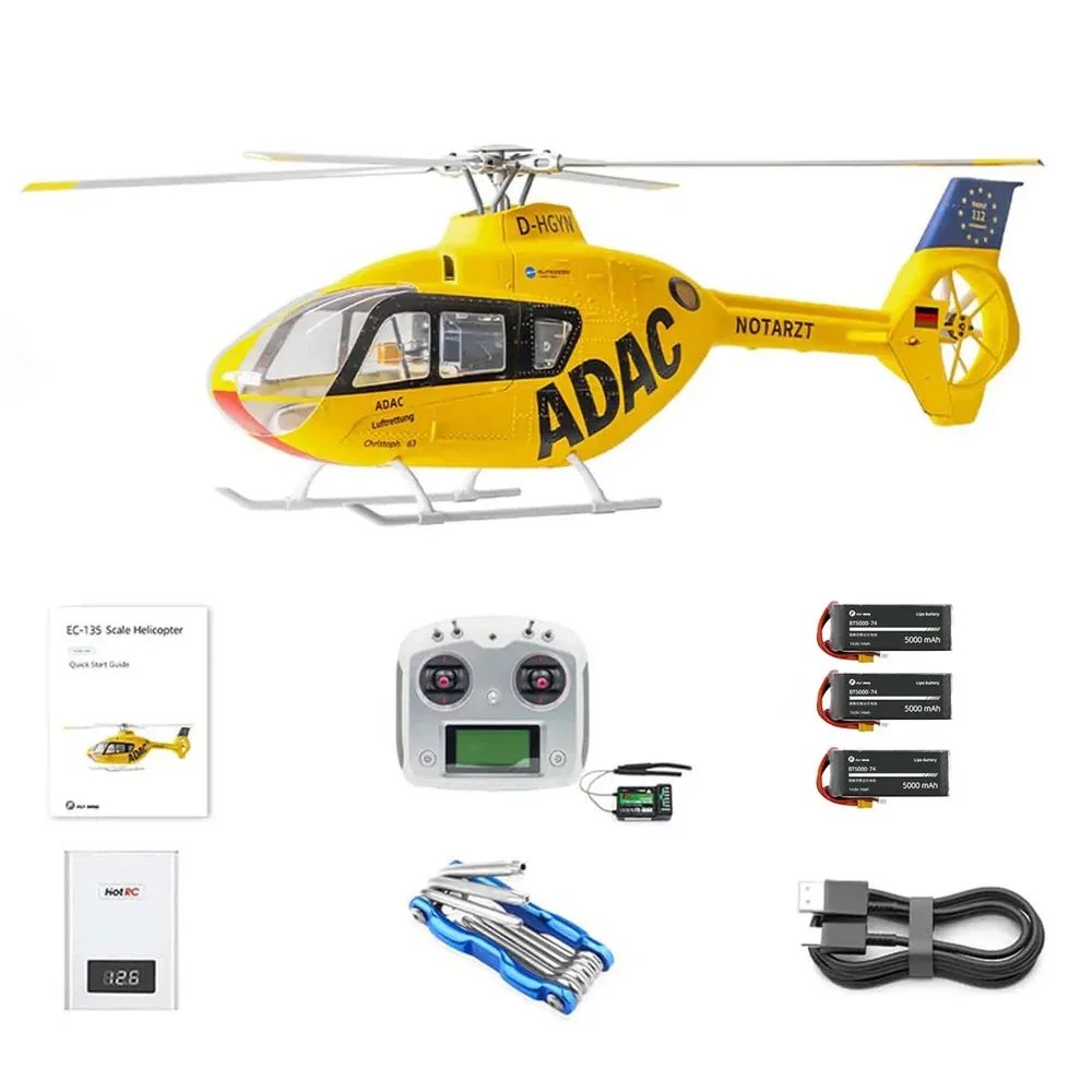 

FLY WING EC135 470 Class 2.4G 6CH GPS Стабилизированная шкала RC Вертолет RTF с контроллером полета H1