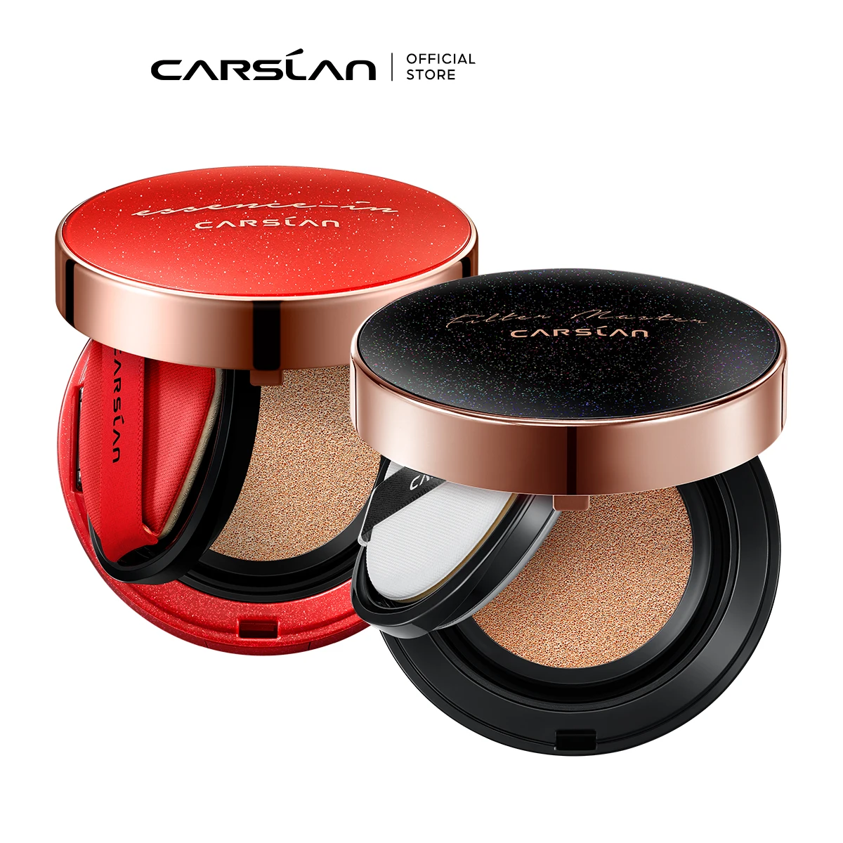 

CARSLAN Flawless Essence CC Cream Cushion Foundation Moisturizing Long Lasting Concealer BB Cream For Face Makeup Base Fixer