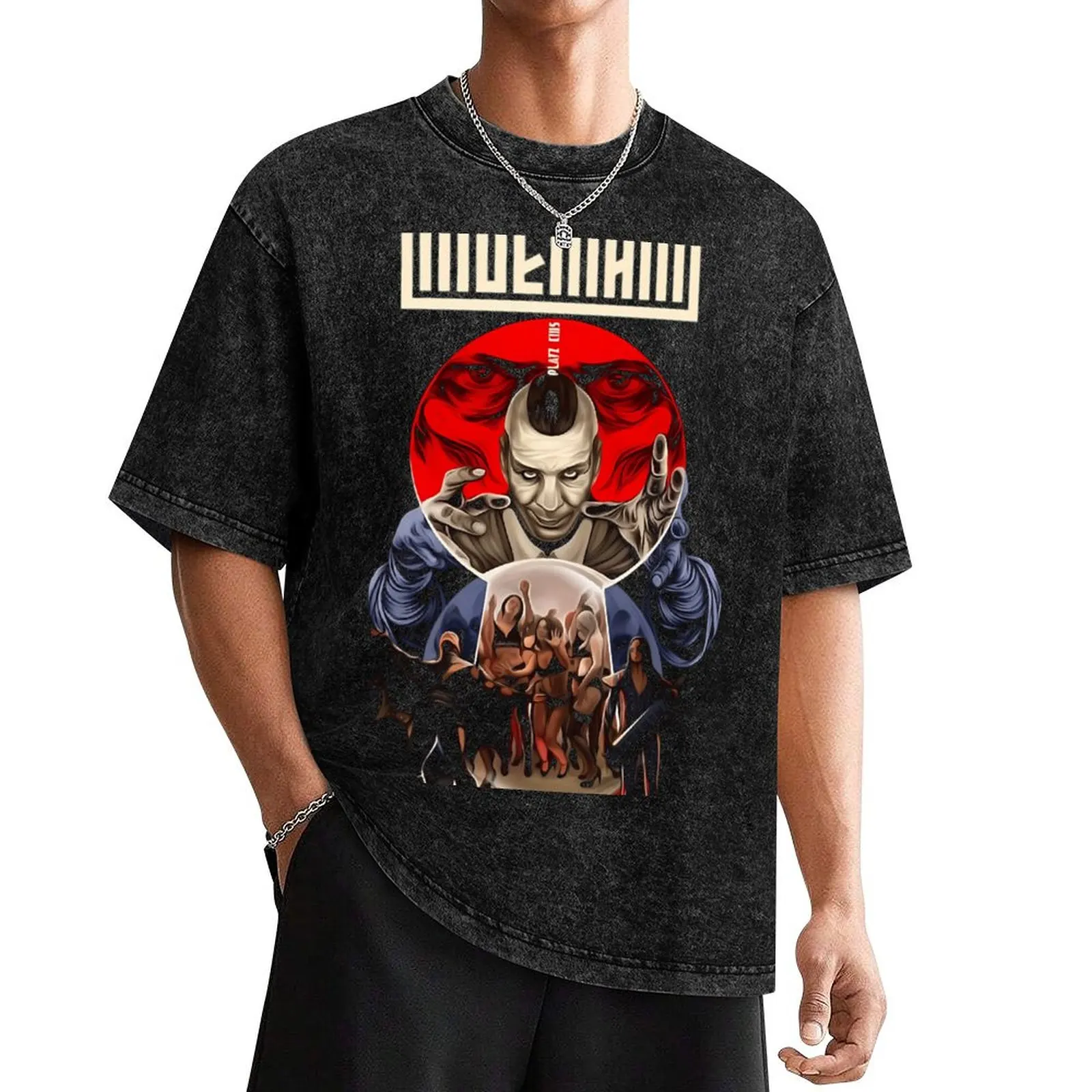 LINDEMANN BAND (1) T-Shirt Anime t-shirt Blouse vintage clothes compression shirt men