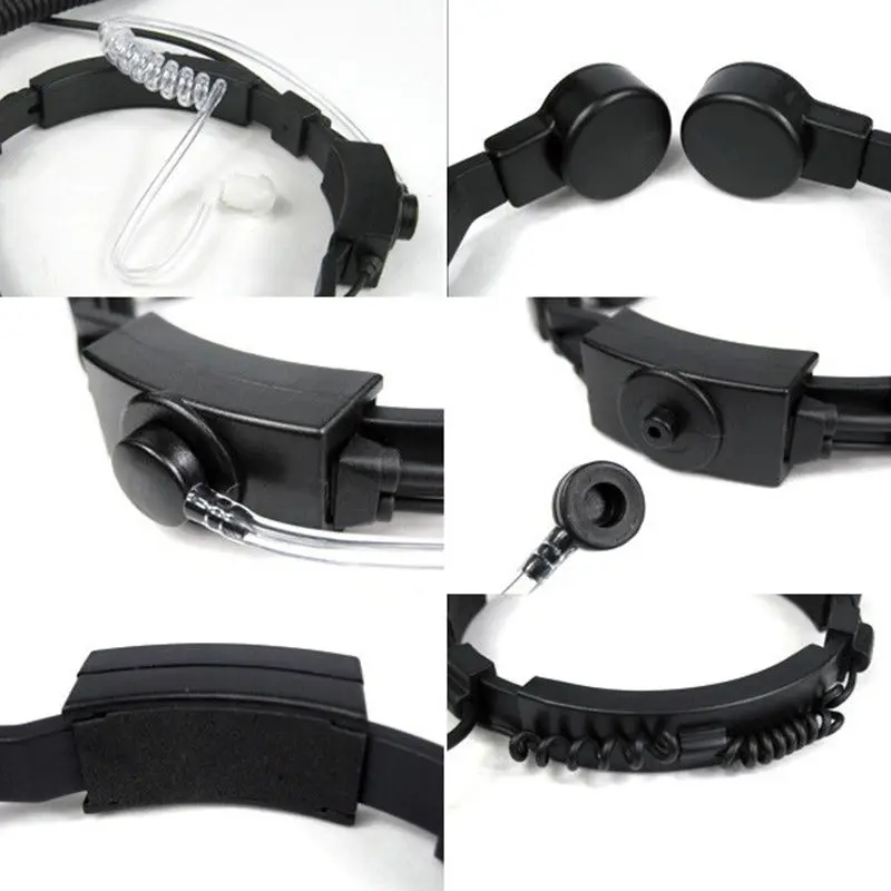 エアチューブビッグ-ptt-マイク喉振動マイクヘッドセットモトローララジオ-cp040-cp140-cp200-dp1400-gp300-xt180-420-xt460-ft65r-用