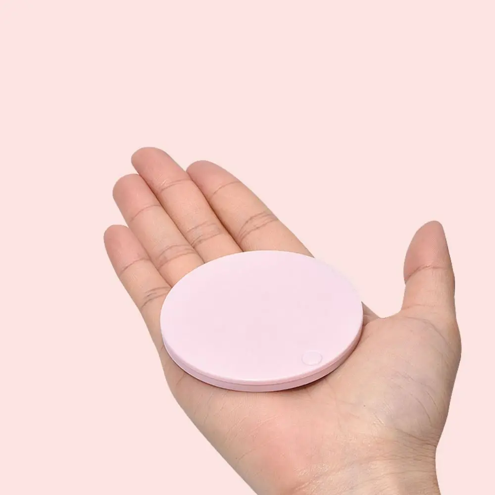 Creative Circular Make-Up Mirror Rotating Portable Small Mirror Folding Single Sided Handheld Cosmetic Mirror Gift