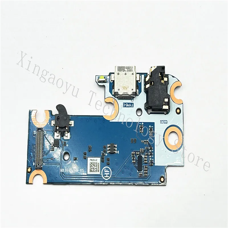 Original FOR NB3665 Audio Headphone Port Charging Board 100% Perfect Test