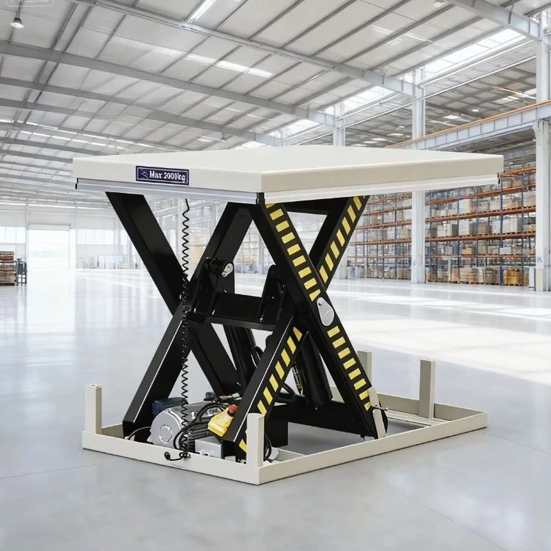 

CE Certified Durable Fixed Scissor Lift Table Factory Wholesale Steel Platform for 4000KG Max Load