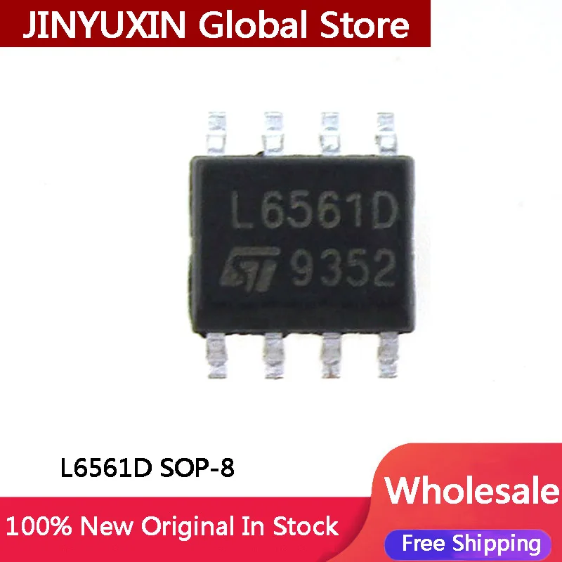 10-100Pcs L6561D L6561 SOP-8 IC Chip LCD Power Management In Stock Wholesale