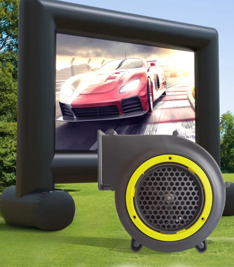 220V Built-in And External Dual-use Inflatable Advertising Decoration Projection Screen Cartoon Blower