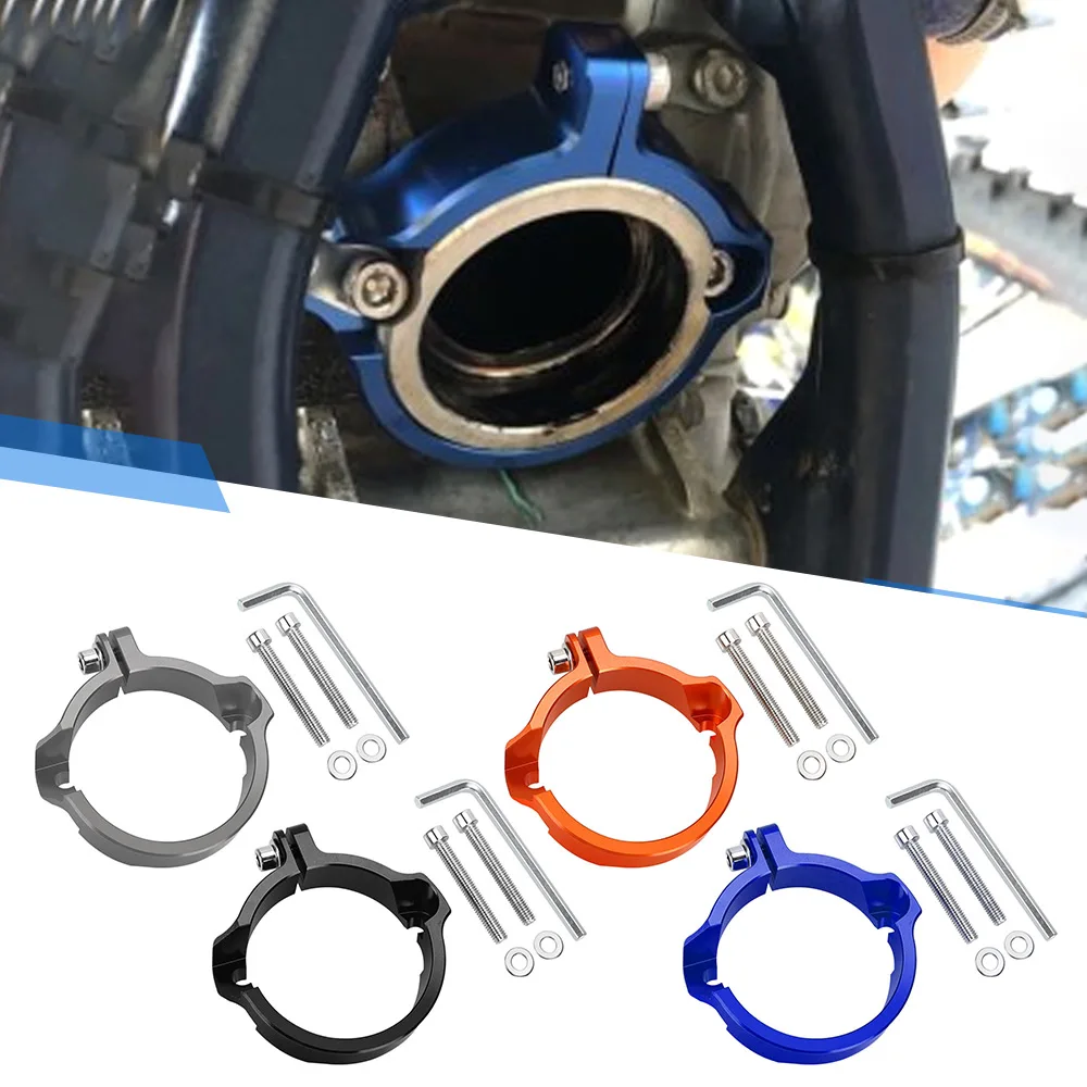 

Motorcycle Exhaust Flange Guard For GasGas EX / EC / MC 250/300 2021-2022-2023 Exhaust Tip Muffler Clamp Flange Guard Protection