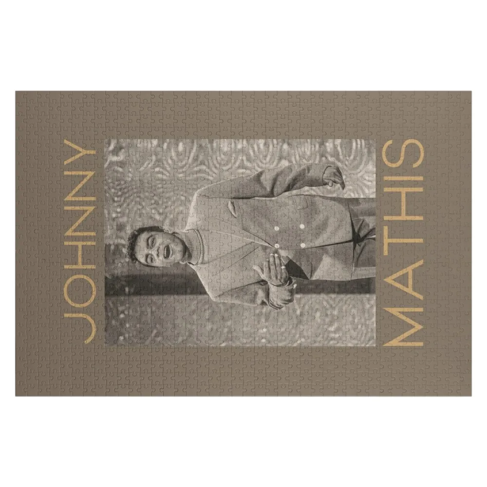

Johnny Mathis Jigsaw Puzzle Personalized Child Gift Customized Toys For Kids Puzzle