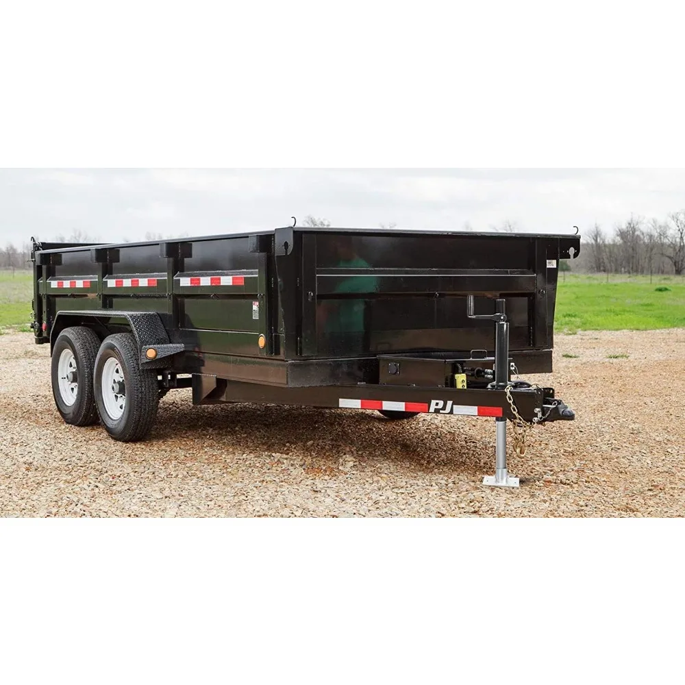 2000LB A-Frame Trailer Jack, 14" Vertical Travel, Top-Wind Handle with Foot Plate for Camper RV