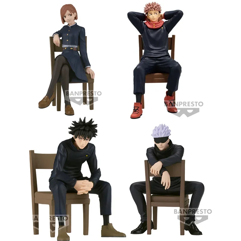 Banpresto Originele Pauze Tijd Jujutsu Kaisen Kugisaki Nobara Itadori Yuji Anime Actiefiguurspeelgoed Voor Jongens Kinderen Verjaardagscadeaus