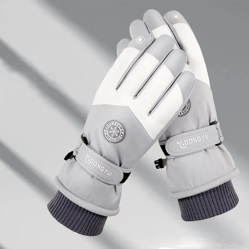 Youpin Nanjiren-guantes de esquí para hombre y mujer, manoplas de invierno cálidas, resistentes al viento, impermeables, con pantalla táctil, antideslizantes, 2022
